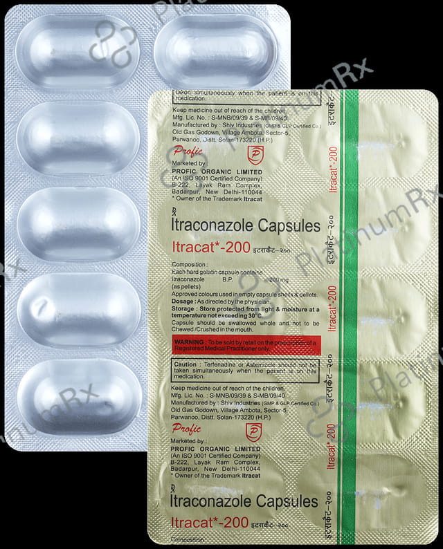 Itracat 200mg Capsule 10s