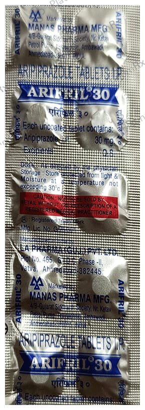 Arifril 30mg Tablet 10s