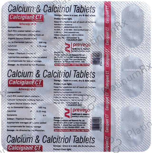 Calcigiant CT Tablet 15s