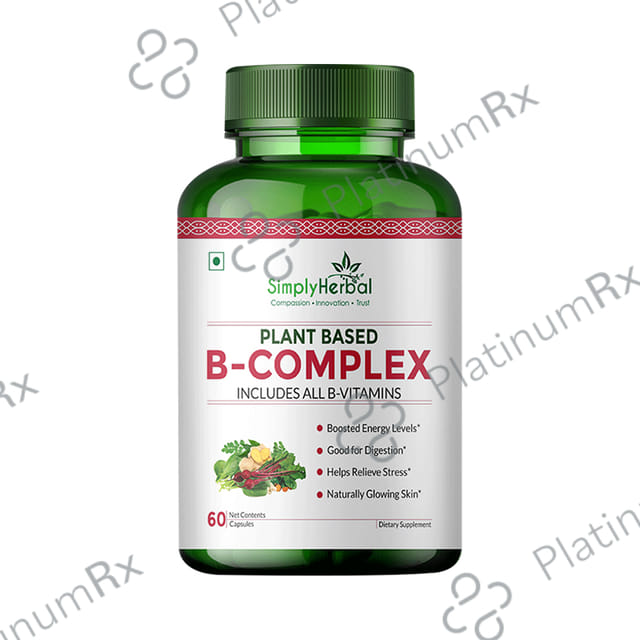 Simply Herbal Plant Based B Complex Capsule