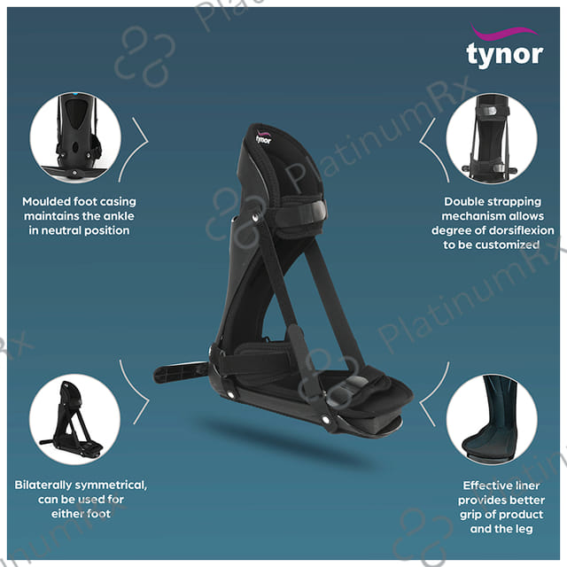 Tynor D41 PF Night Splint (Derotation) Small