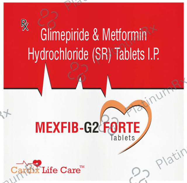Mexfib G Forte 2/1000mg Tablet 10s