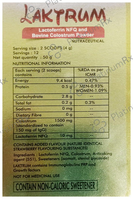 Laktrum 755mg Powder 50gm