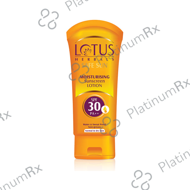 Lotus Herbals Safe Sun Moisturising Sunscreen SPF 30 PA++ Lotion 100gm