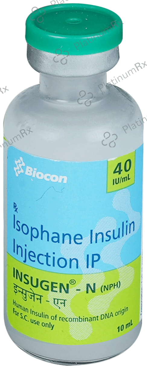 Insugen-N 40IU/ml Injection 10ml