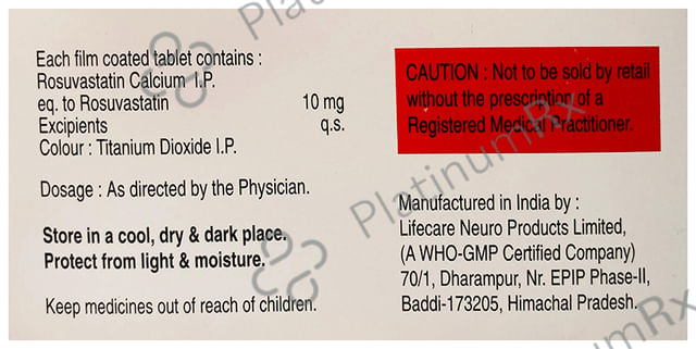 Hyperstat 10mg Tablet 10s