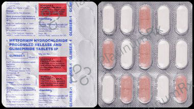 Glimser 1/500mg Tablet PR 15s