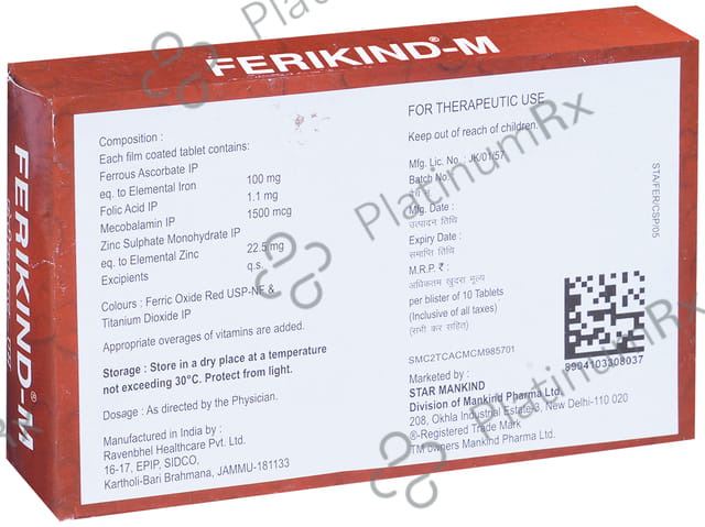 Ferikind M Tablet 10s