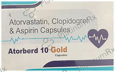 Atorberd 10/75/75mg Gold Capsule 10s