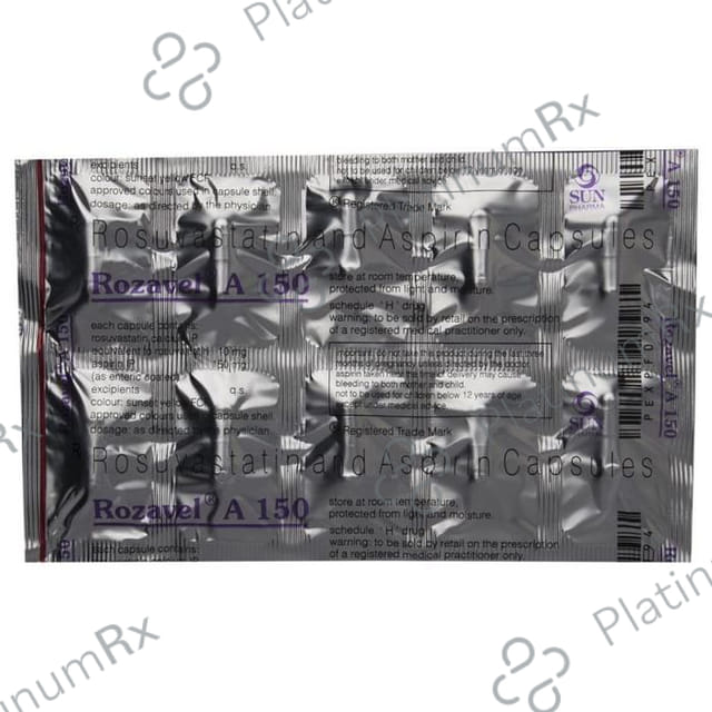 Rozavel A 150/10mg Capsule 10s
