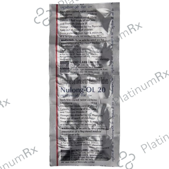 Nulong OL 20 10/20mg Tablet 10s