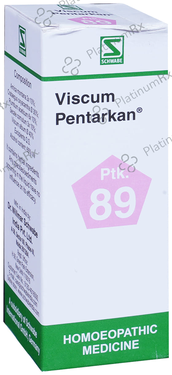 Dr Willmar Schwabe India Viscum Pentarkan Ptk 89 Drop