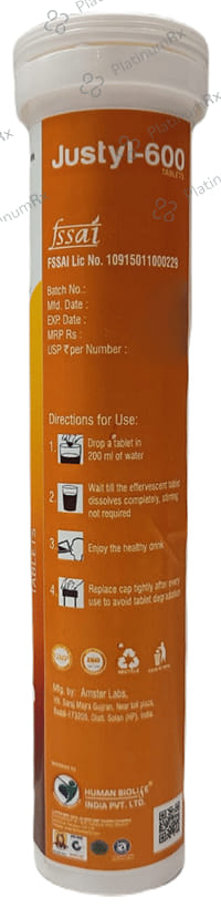 Justyl 600mg Tablet