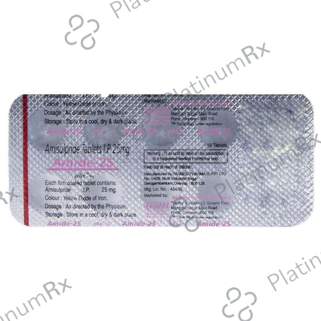 Amide 25mg Tablet 10s Icon Life Sciences