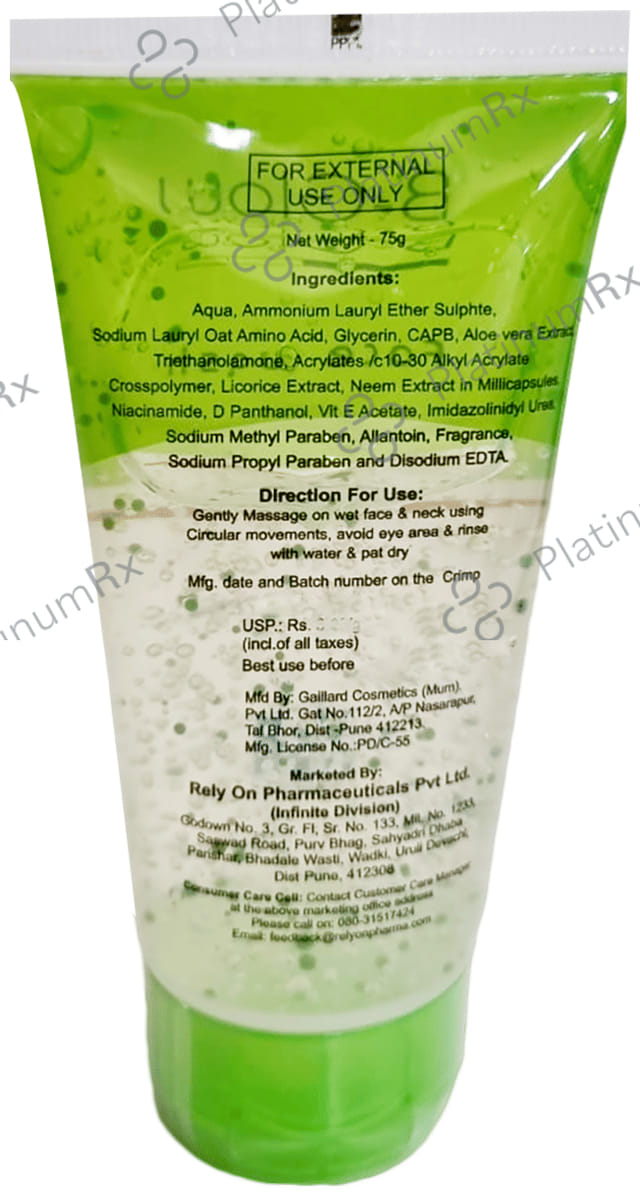 B Glow Radiance Face Wash 75gm
