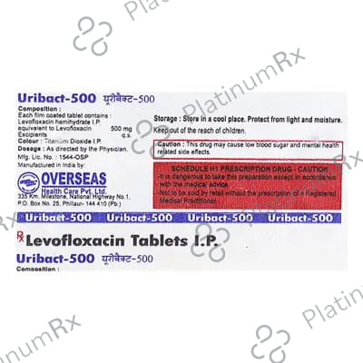 Uribact 500mg Tablet 10s