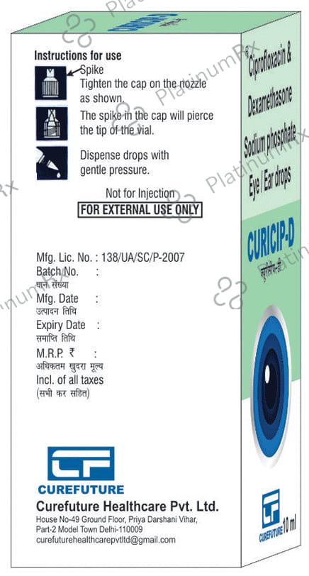 Curicip-D Eye/Ear Drops