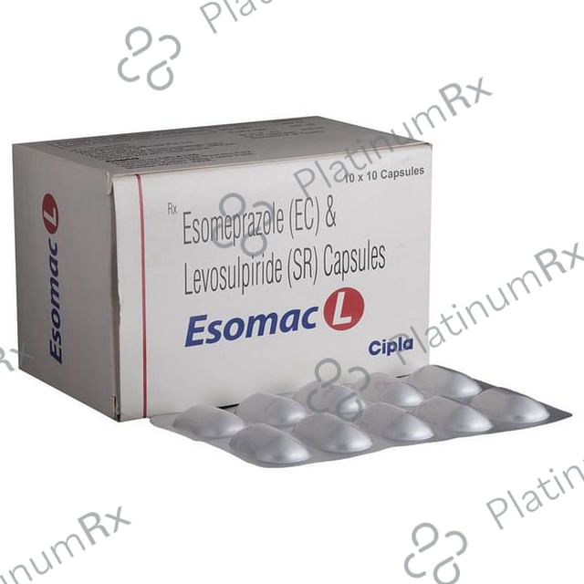 Esomac L 40/75mg Capsule SR 10s