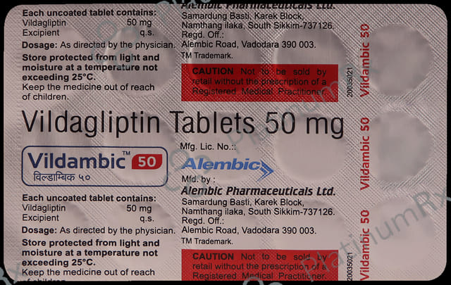 Vildambic 50mg Tablet 15s