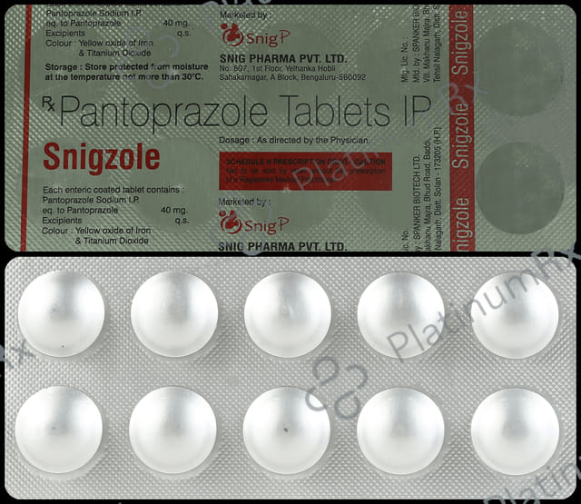 Snigzole 40mg Tablet 10s