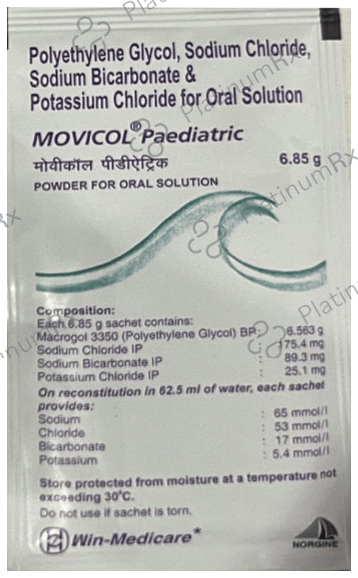 Movicol Paediatric 6.85gm Sachet Pack of 6s