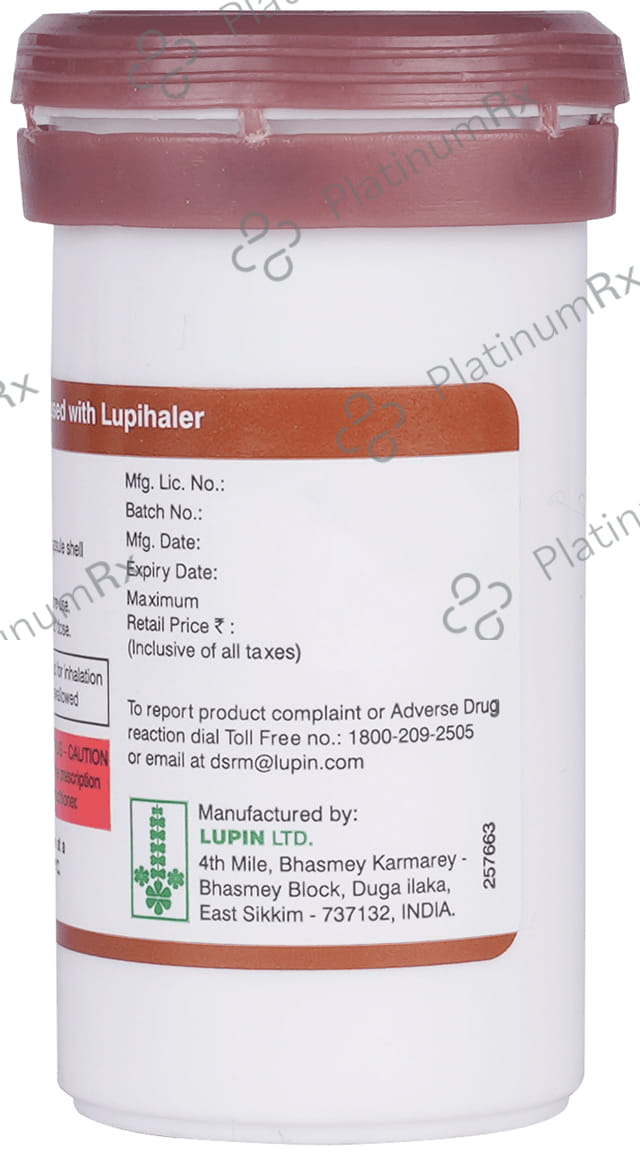 Budate 200mcg Transcaps 30s