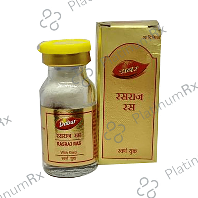 Dabur Rasraj Ras with Gold Tablet 30 tablets