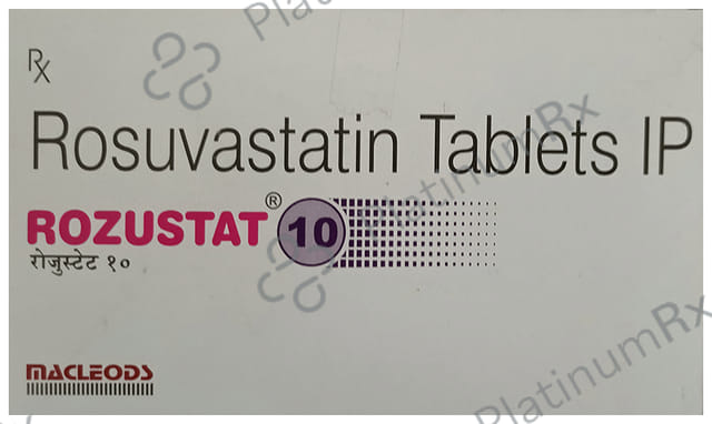 Rozustat 10mg Tablet 15s