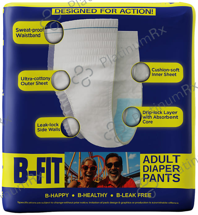 B Fit Adult Diaper Pants XL 10s