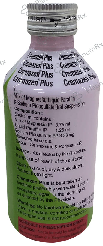 Cremazen Plus Oral Suspension