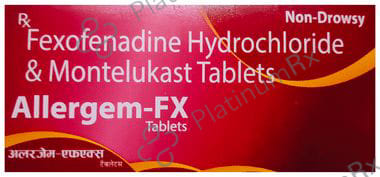Allergem FX 120/10mg Tablet 10s
