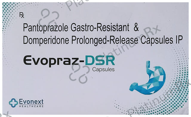Evopraz DSR Capsule 10s
