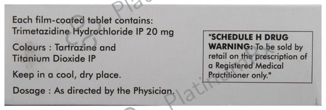 Carvidon 20mg Tablet 10s