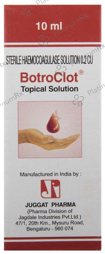 Botroclot 0.2CU Topical Solution 10ml