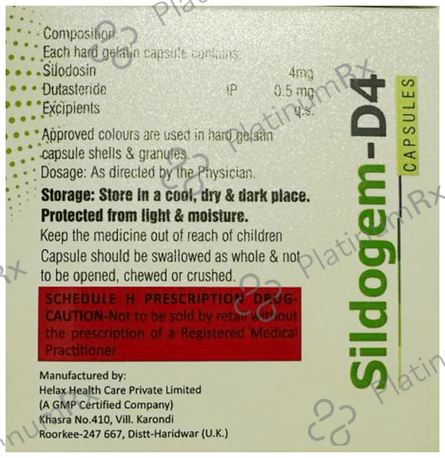 Sildogem-D 4 Capsule