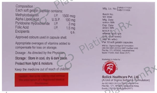 Balfoic Softgel Capsule