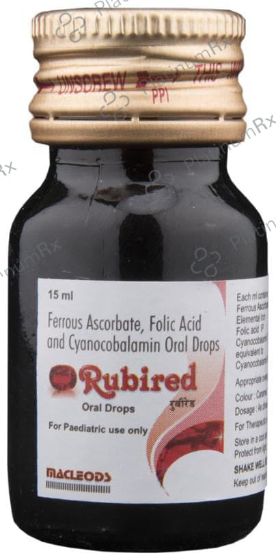 Rubired Paediatric Drops 15ml
