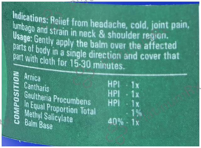German's Relax Care and Cure Balm