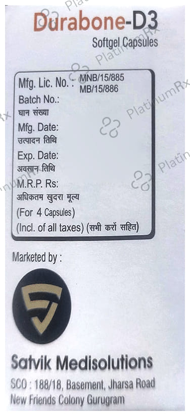 Durabone-D3 Softgel Capsule
