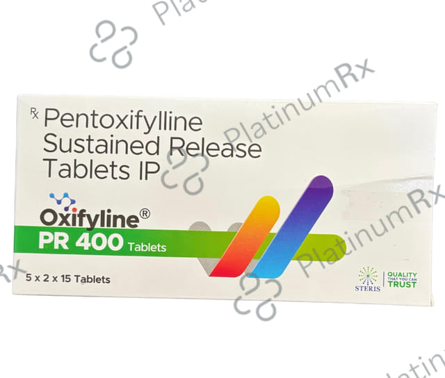 Oxifyline PR 400mg Tablet 15s