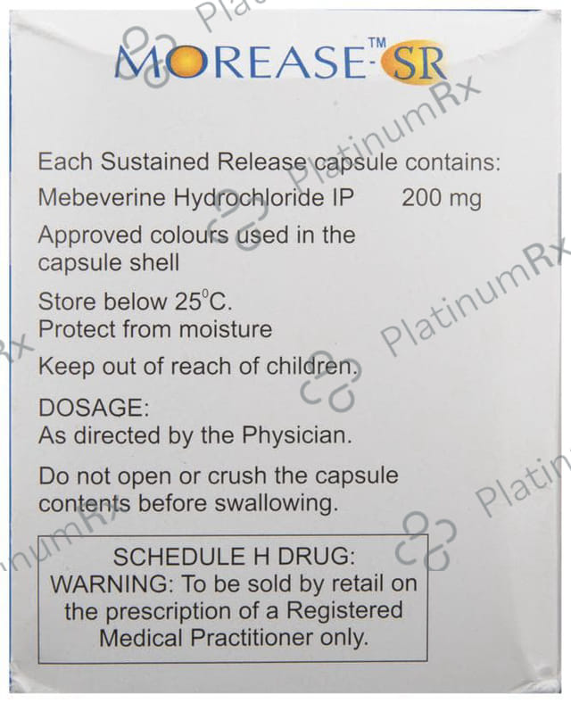 Morease SR 200mg Capsule 10s