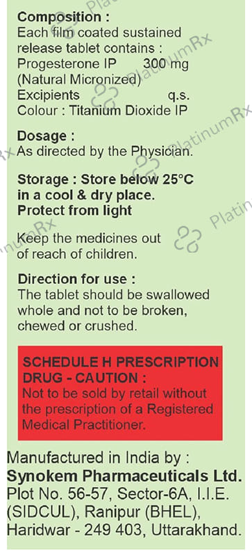 Pregert SR 300mg Tablet 10s