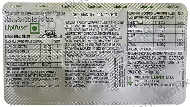 Lipifuse Tablet