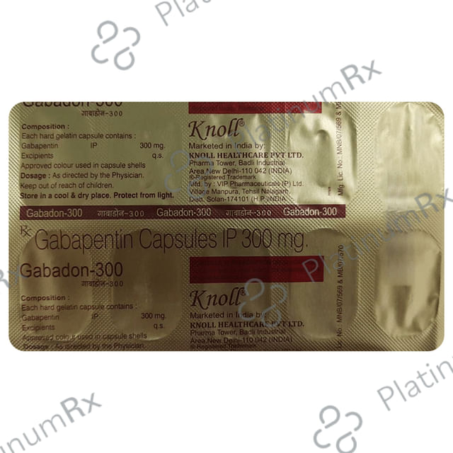 Gabadon 300mg Capsule 10s