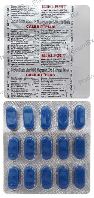 Calbrit Plus Tablet 15s