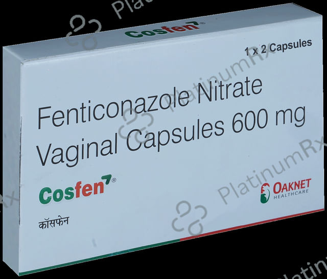 Cosfen 600mg Vaginal Capsule 2s