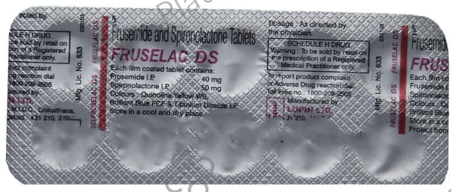 Fruselac DS 40/50mg Tablet 10s