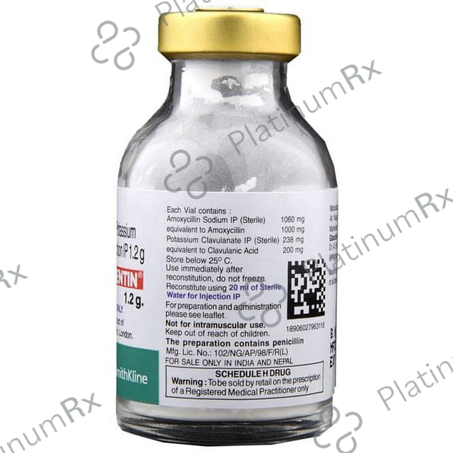 Augmentin 1.2gm Powder for Injection 1s