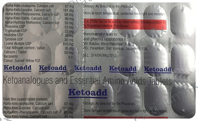 Ketoadd Tablet 20s