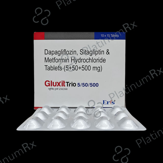 Gluxit Trio 5/500/50mg Tablet 15s